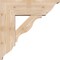 Ekena Millwork Funston Traditional Smooth Bracket w/ Offset Brace, Douglas Fir, 7 1/2"W x 22"D x 22"H BKT0806X22X22FST01SDF - alternate 4